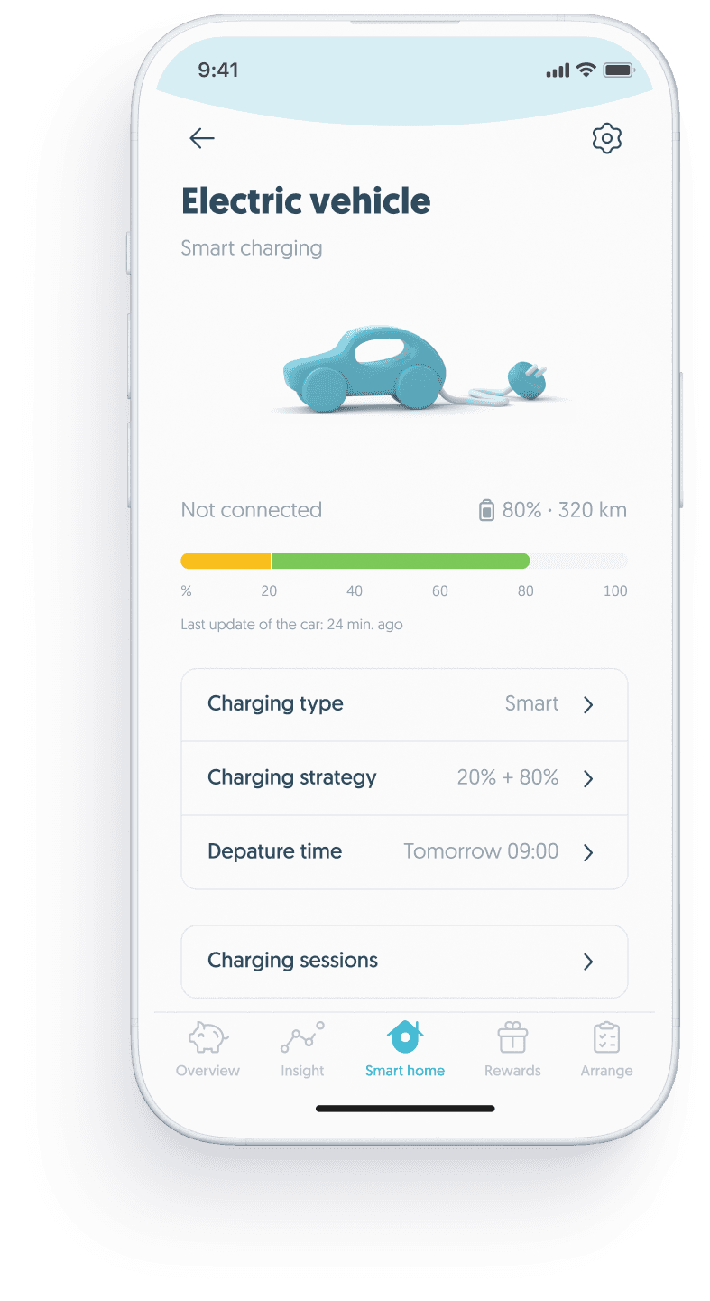 Recharge intelligente application