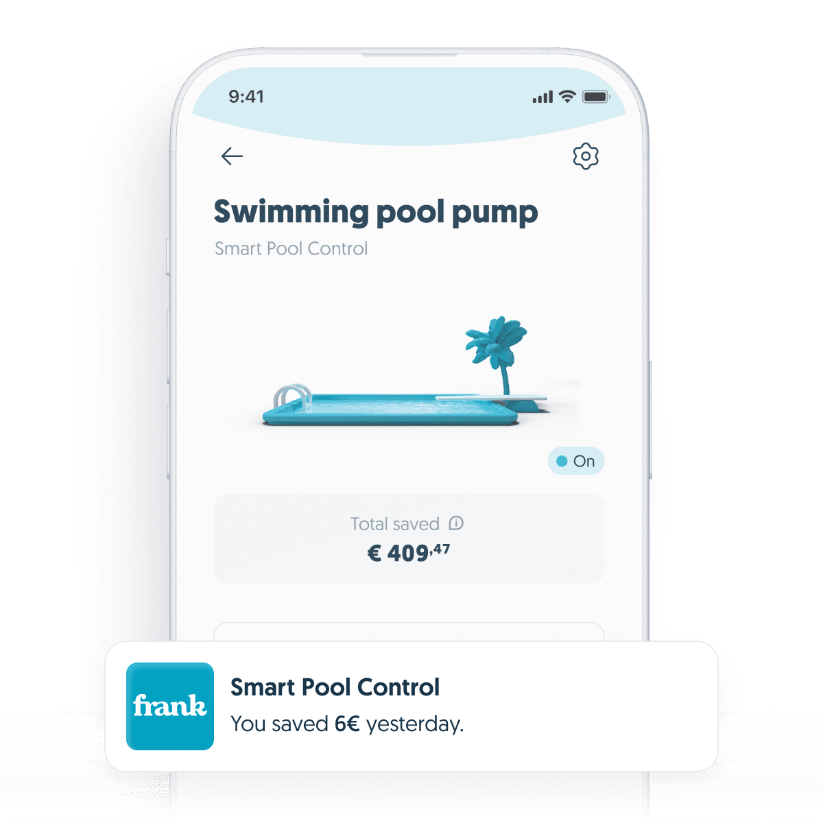 Swimming pool control notification application